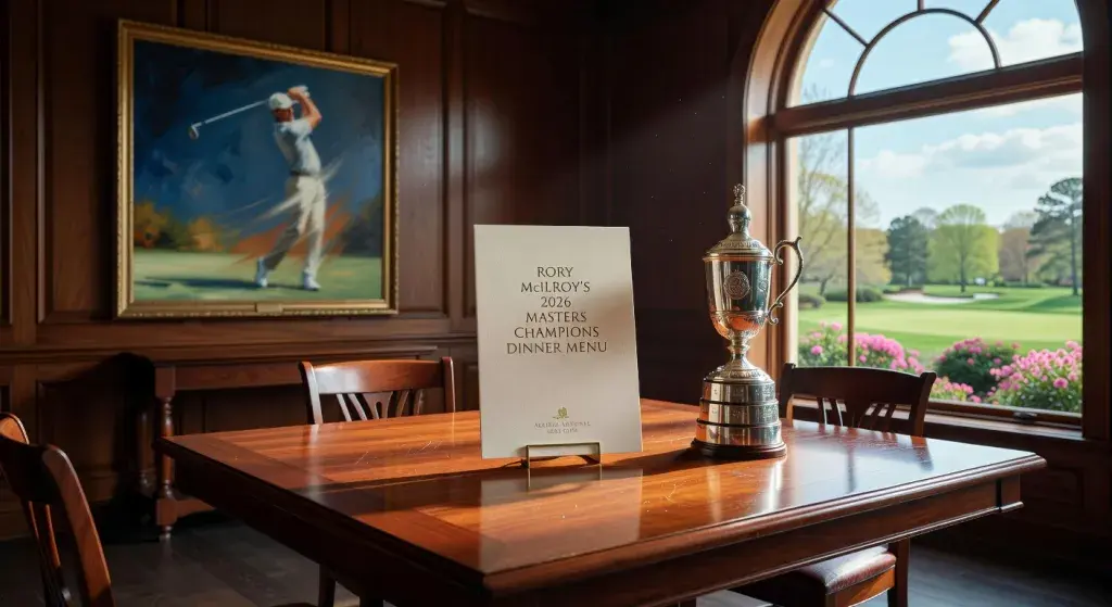 Rory McIlroy curates 2026 Masters Champions Dinner menu as reigning champion