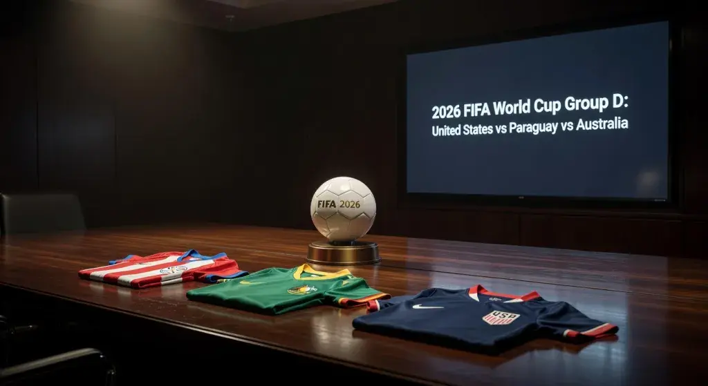 USMNT drawn into Group D with Paraguay, Australia for 2026 FIFA World Cup