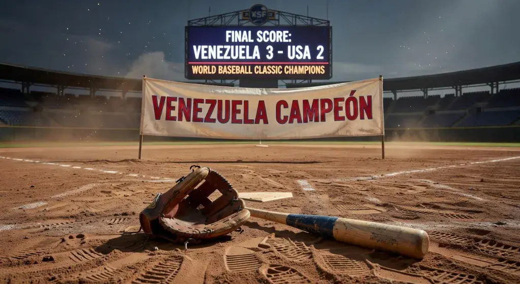 Venezuela wins first World Baseball Classic title with 3-2 victory over United States