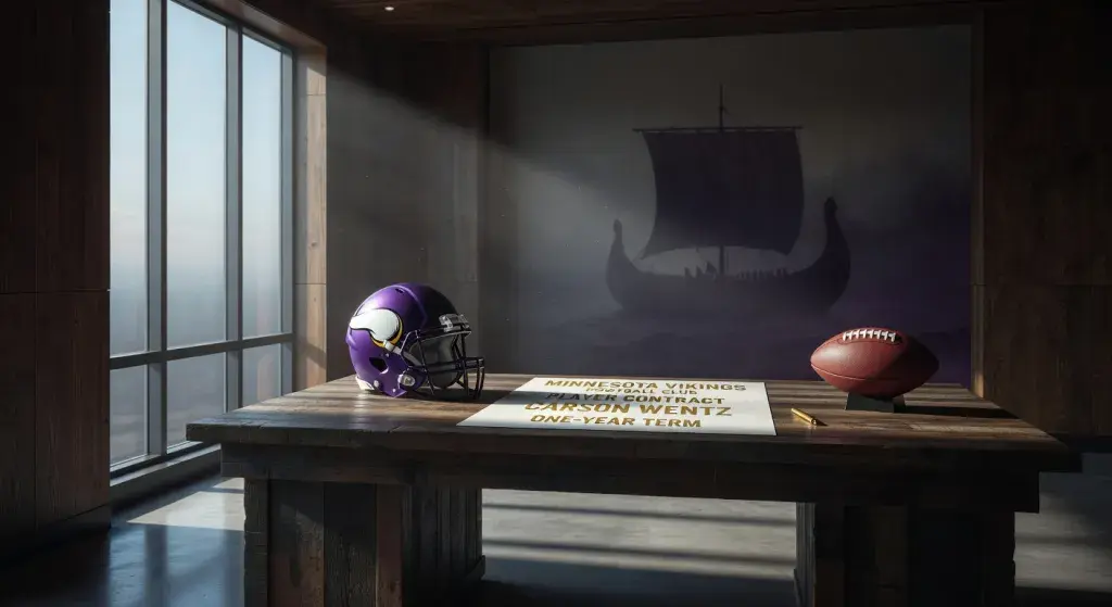 Minnesota Vikings sign Carson Wentz to one-year contract