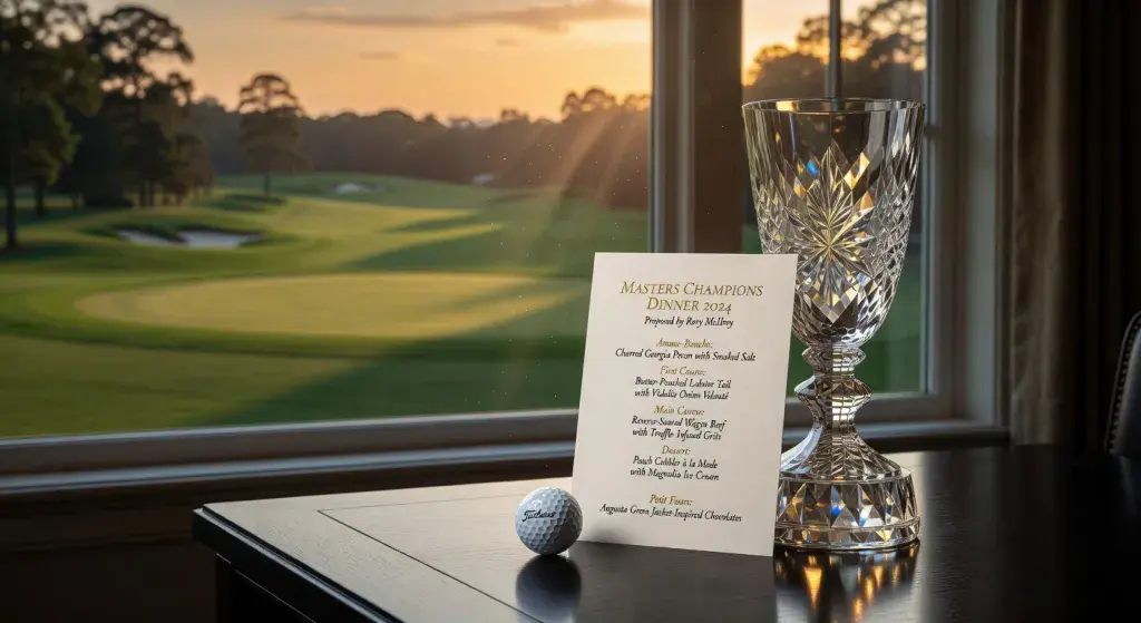 Rory McIlroy details proposed menu for Masters Champions Dinner