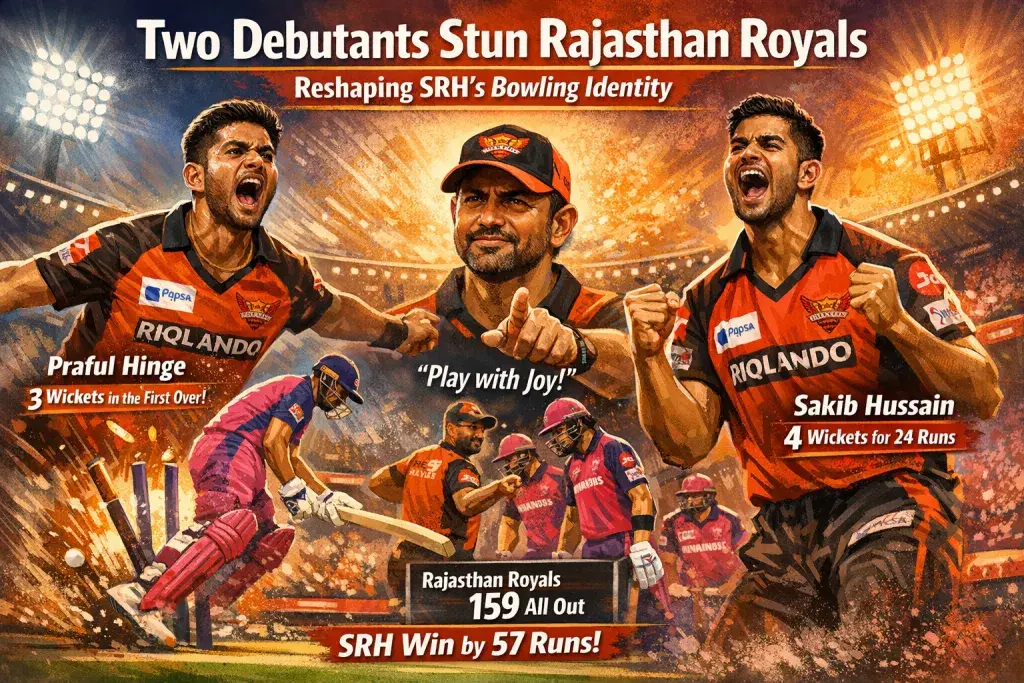 Two Debutants Stun Rajasthan Royals, Reshaping SRH's Bowling Identity