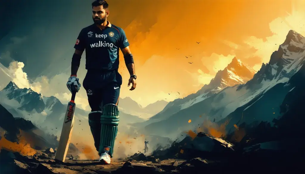 Virat Kohli Unveils 'Keep Walking' Philosophy Fueling His Relentless Drive