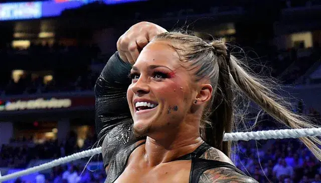 WWE star suffers giant bump on her head before WrestleMania 42 match