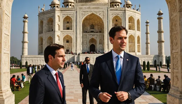 Rubio Recalls Trump Taj Mahal During India Visit