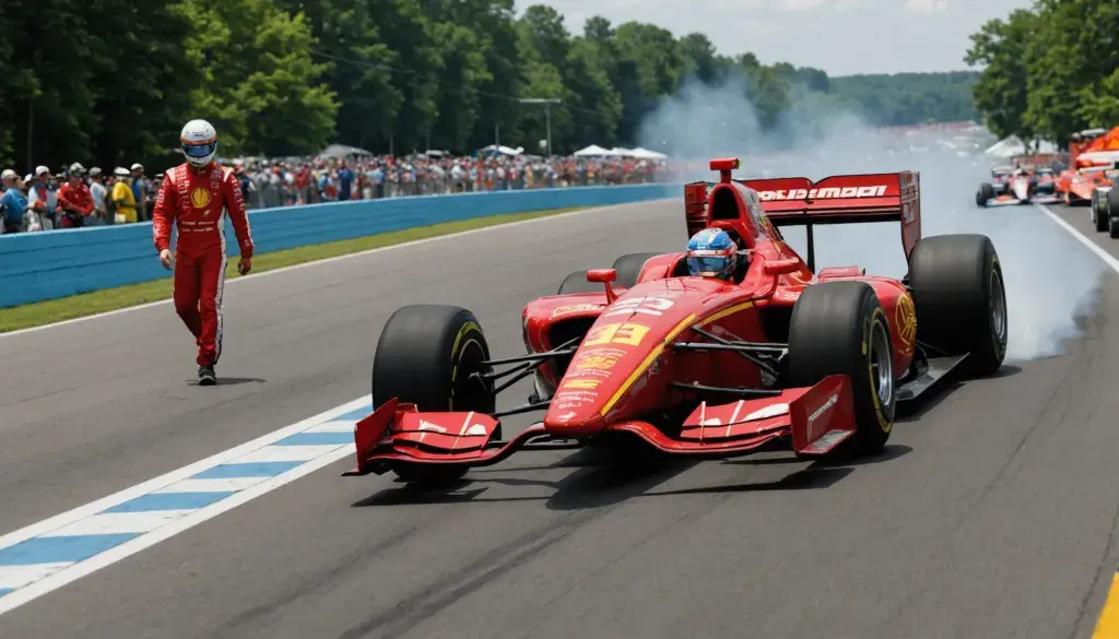 Scott McLaughlin walks away from heavy crash ahead of Children's of Alabama Indy Grand Prix