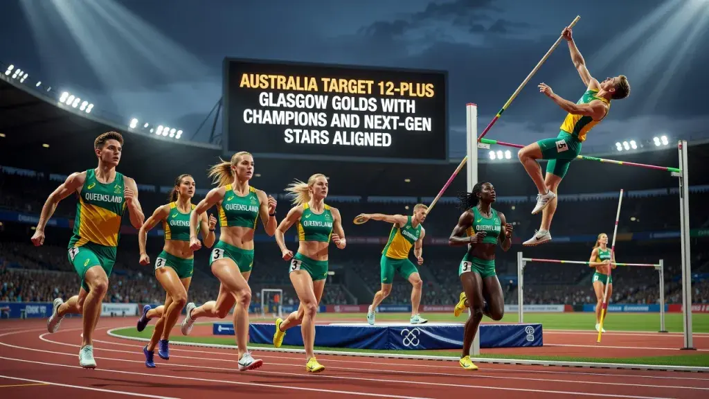 Australia Target 12-Plus Glasgow Golds With Champions and Next-Gen Stars Aligned