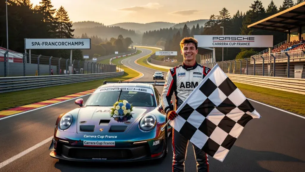 Marvin Klein Sweeps Spa to Seize Control of Carrera Cup France