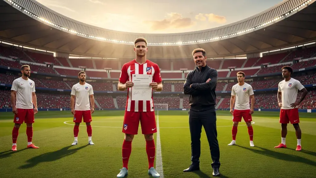 Atletico Madrid Sign Hjulmand from Sporting CP for €40 Million